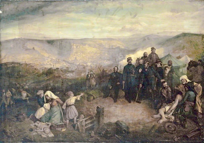 Simpson, William, 1823-1899; The Defence of Kars, Anatolia, 1855